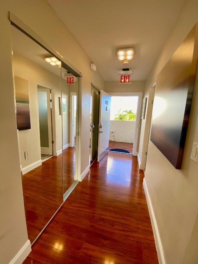 Modern Waterfront Apartment With Miami Skyline View, Free Parking 5 Mins Drive To Miami Beach Exteriör bild